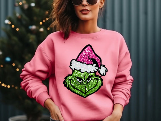 Glitter grinch