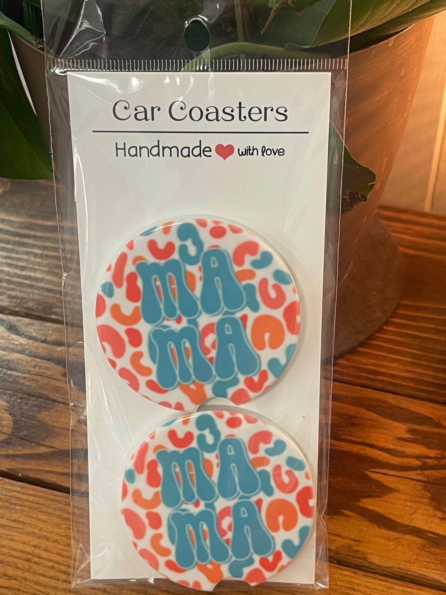 MAMA Car Coasters