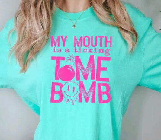 MY MOUTH IS A TICKING