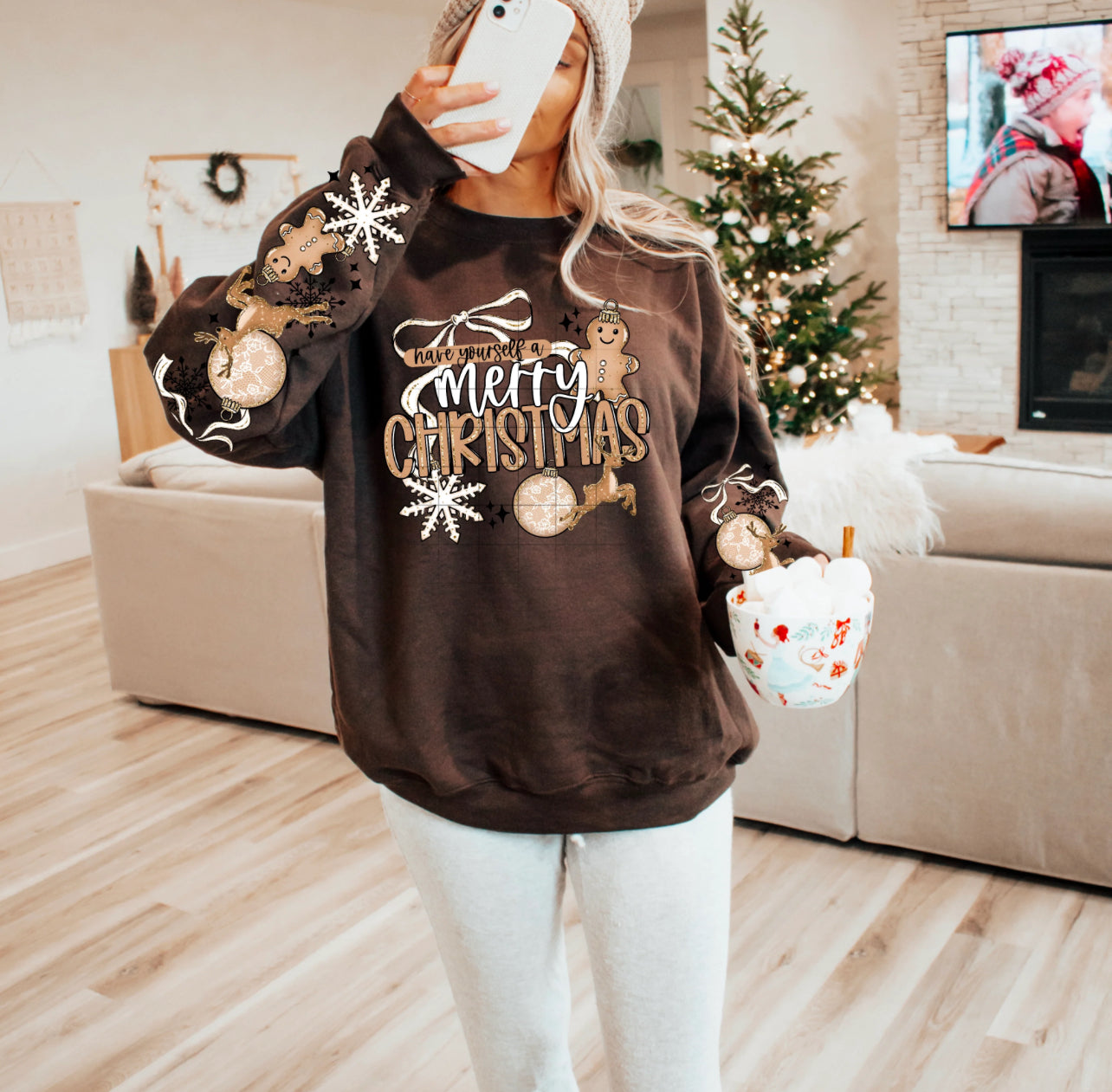 Merry Little Christmas set ( Preorder) / Crewneck only!