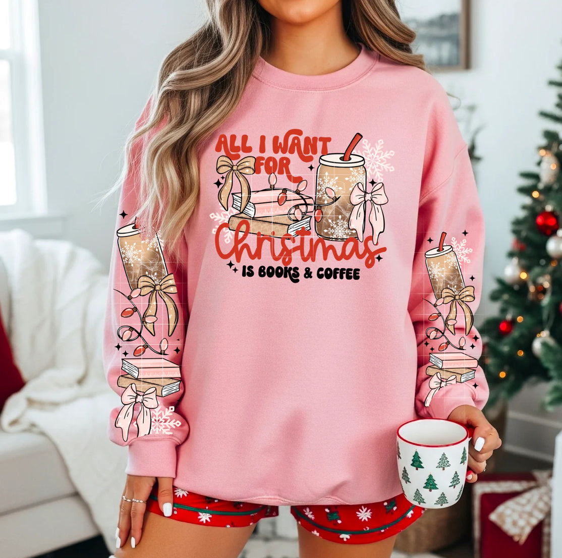 All I want for Christmas Book set ( PREORDER)/ Crewneck only!!