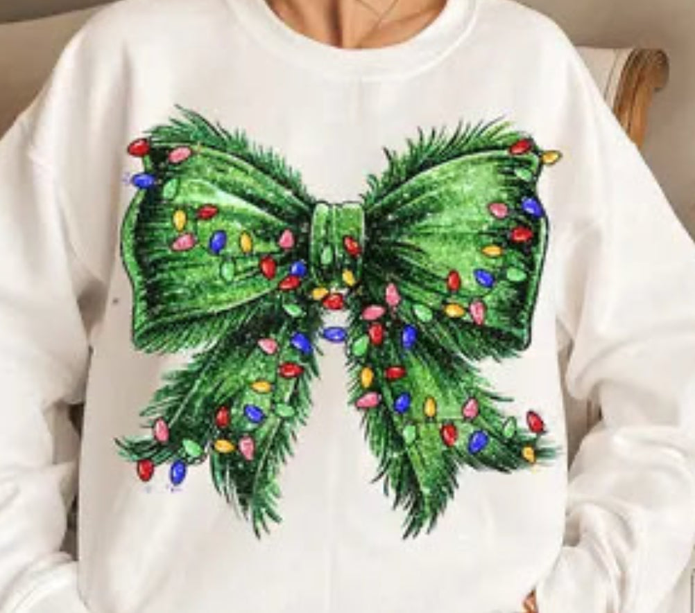Grinch bow