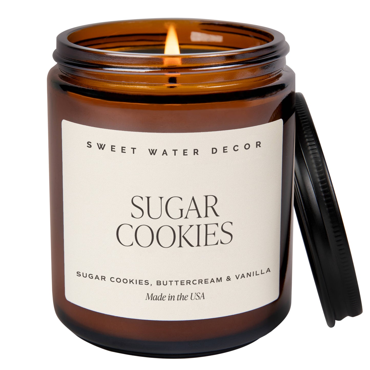 Sugar Cookies 9 oz Soy Candle - Christmas Home Decor & Gifts