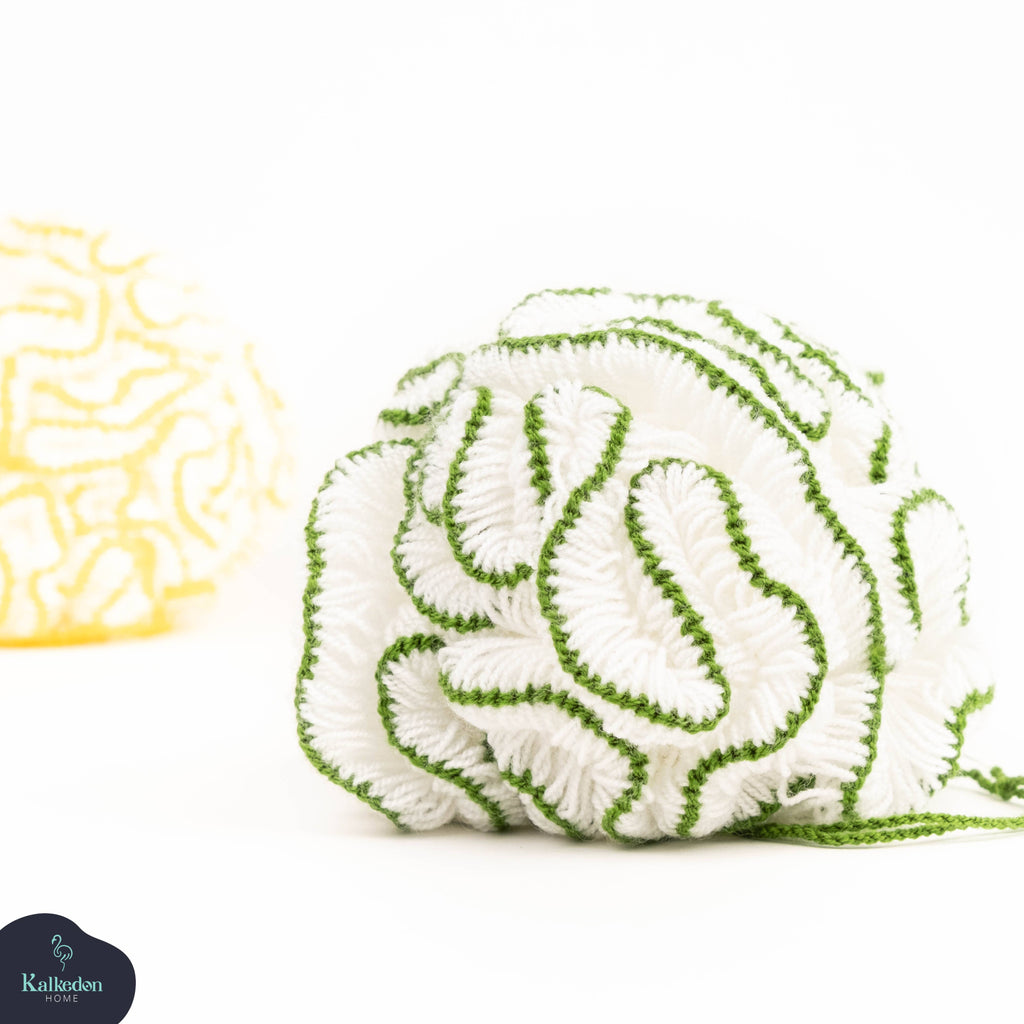 Organic Cotton Shower Pouf | Exfoliating Body Loofah