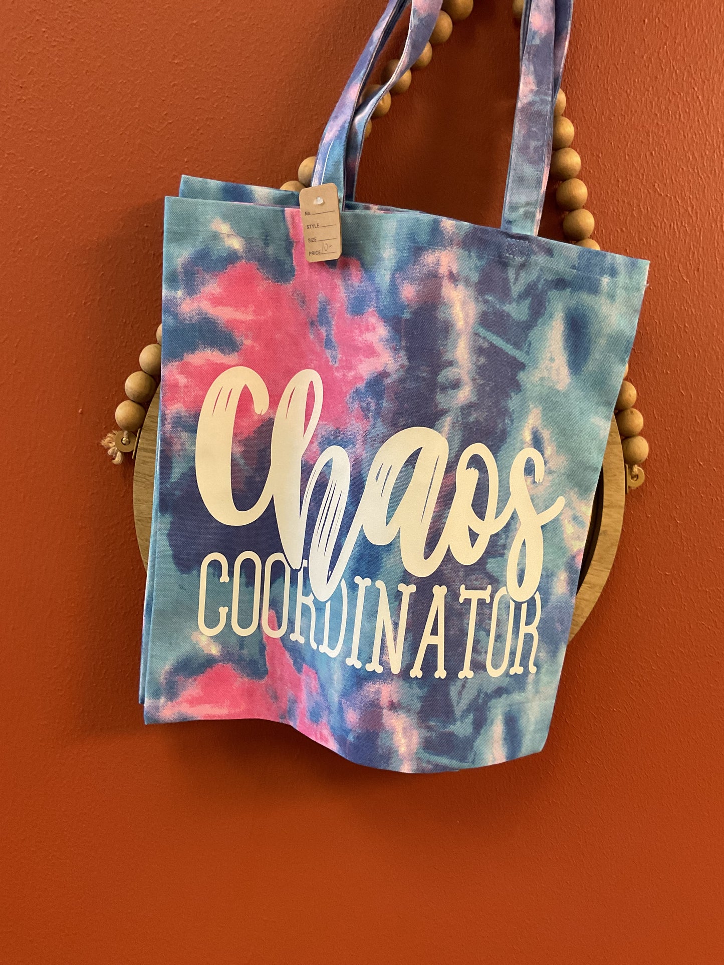 Chaos coordinator canvas bag