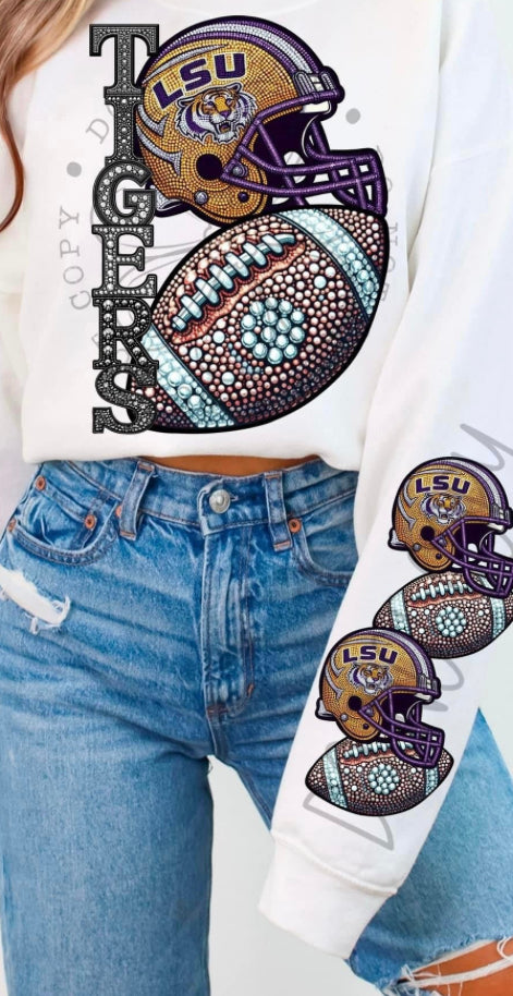 LSU TIGERS CREWNECK