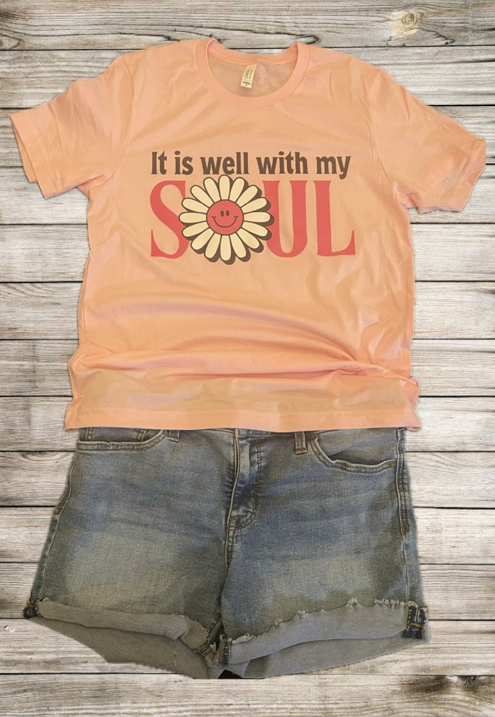 It is well with my soul tee