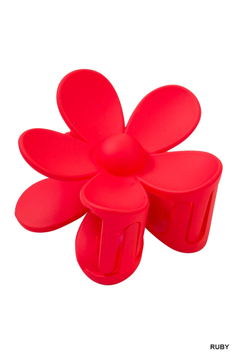 ,, 42POPS Large Flower Hair Claw Hair Clip