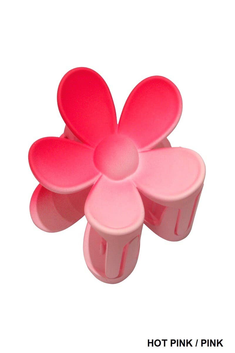 ,, 42POPS Large Flower Hair Claw Hair Clip