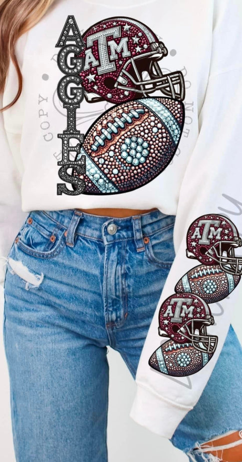 AGGIES CREWNECK