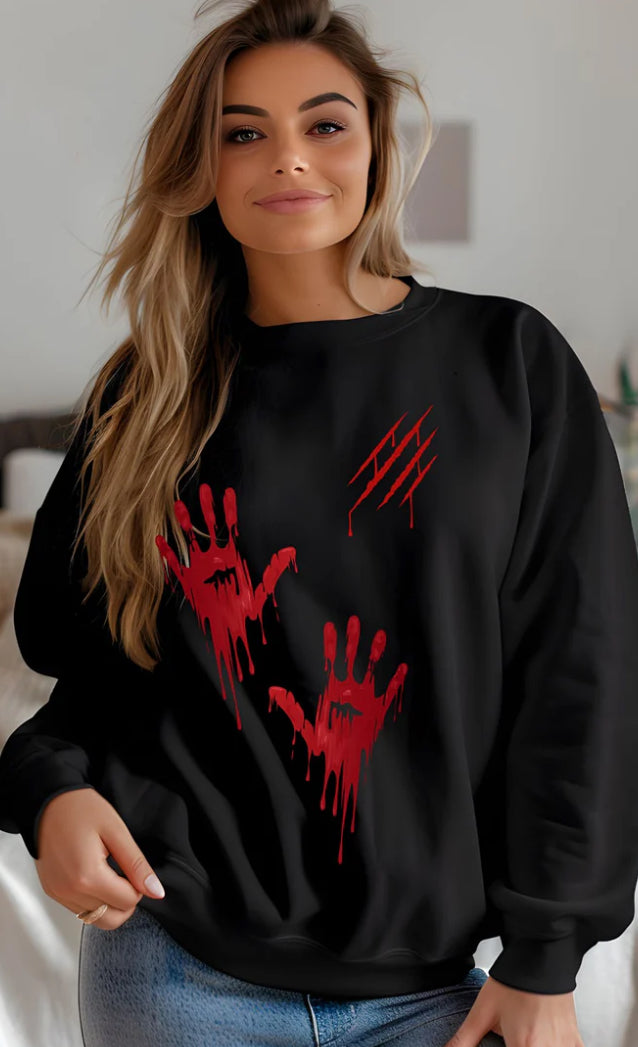 Bloody hands