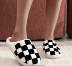 Checkered Slippers