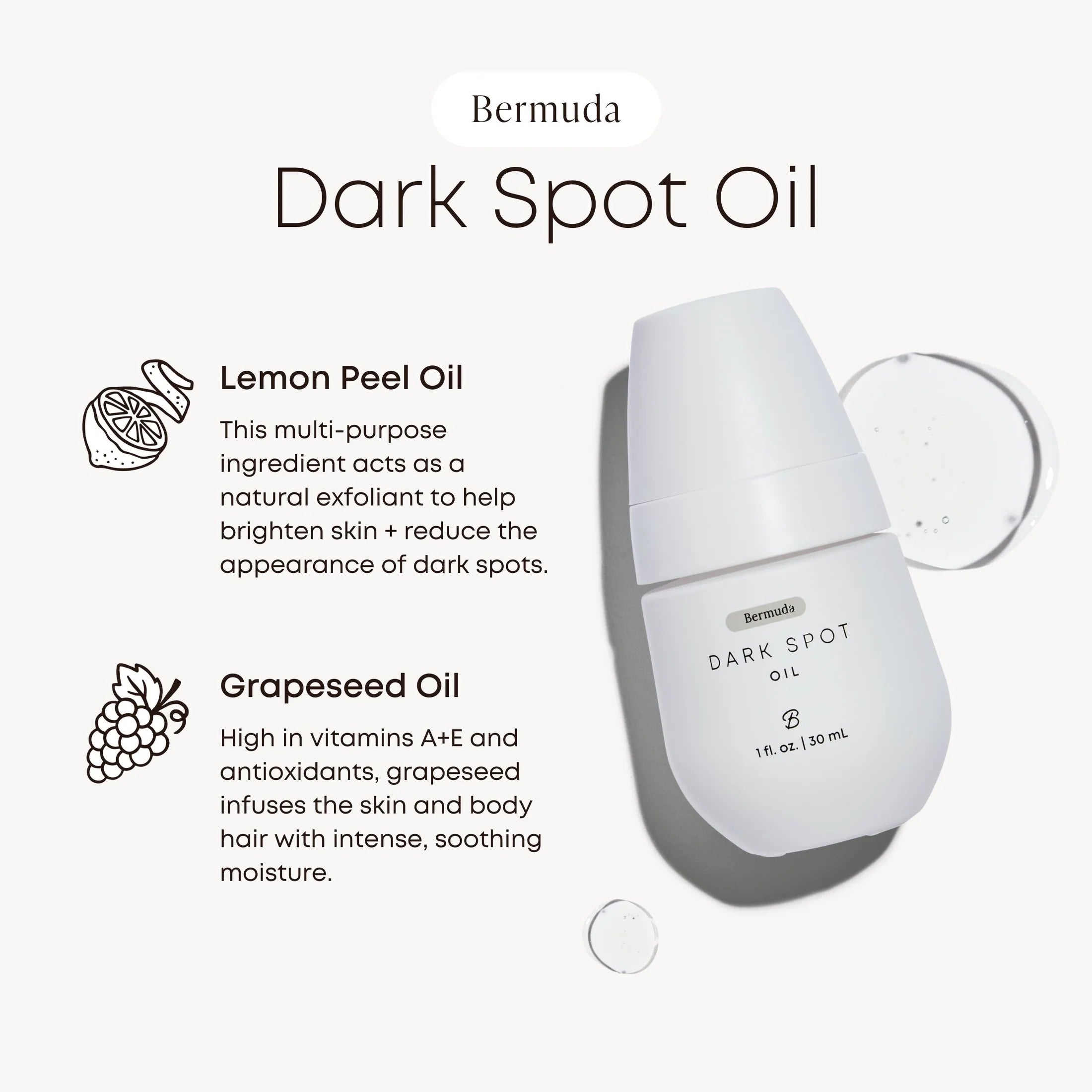 Dark Spot Oil- Bermuda
