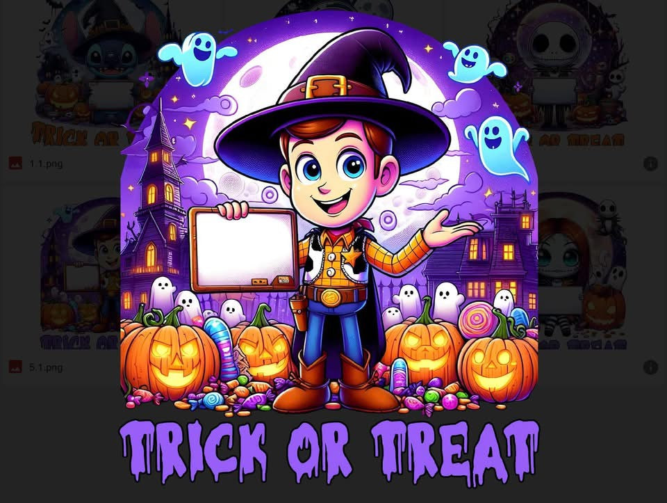 Pt. 2 Trick or Treat bags