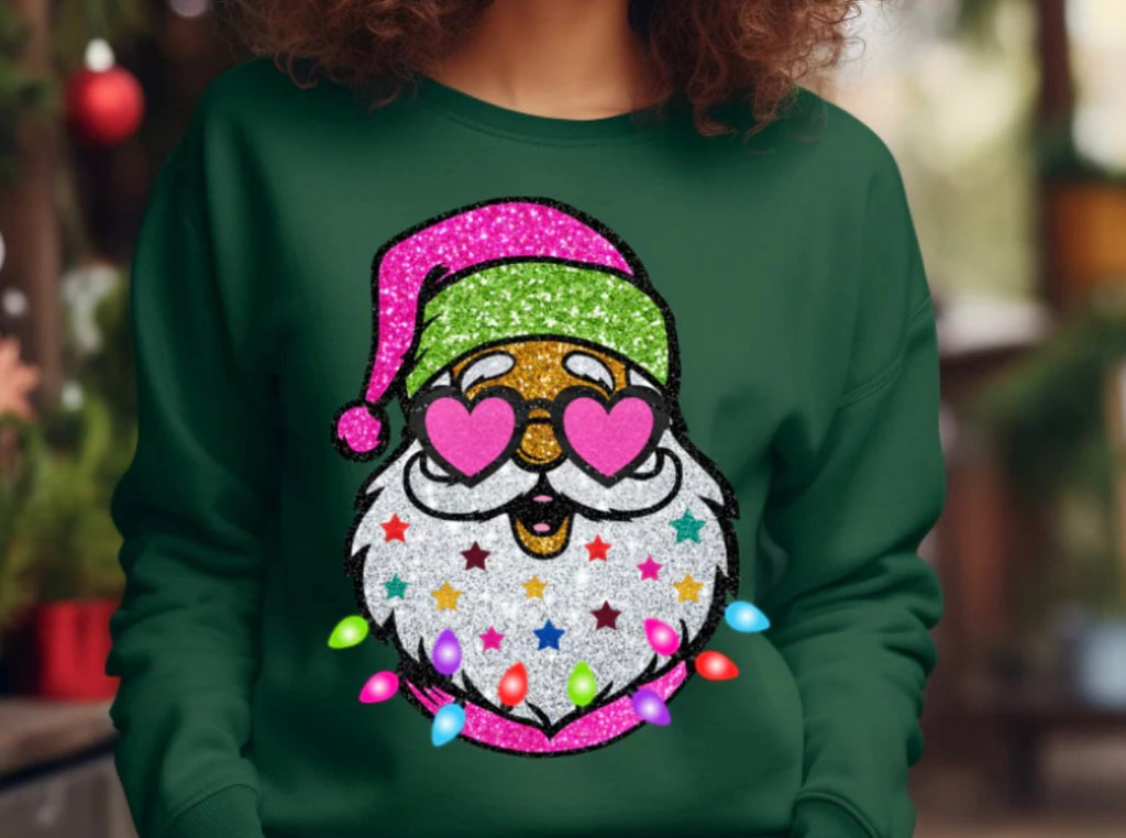 GLITTER SANTA