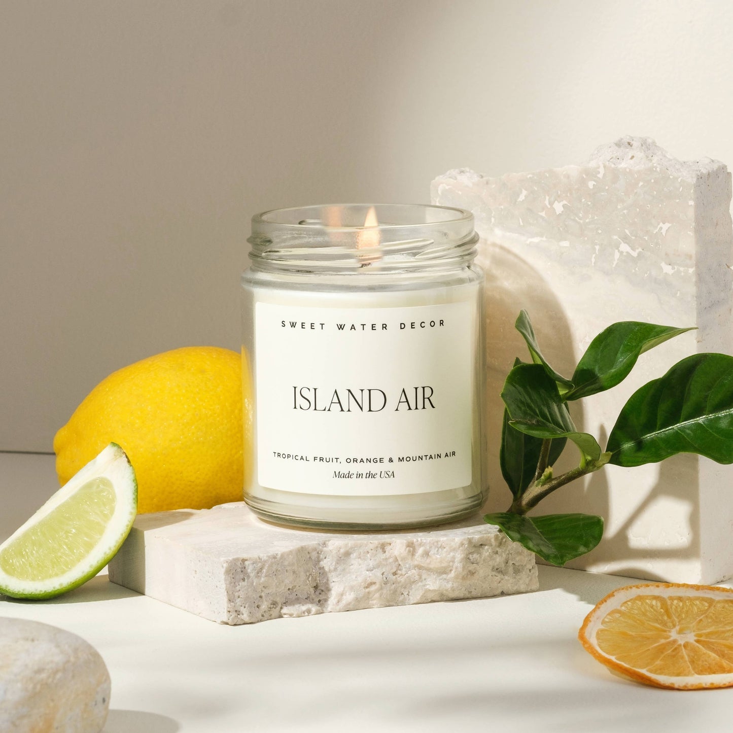 Island Air 9 oz Soy Candle - Home Decor & Gifts