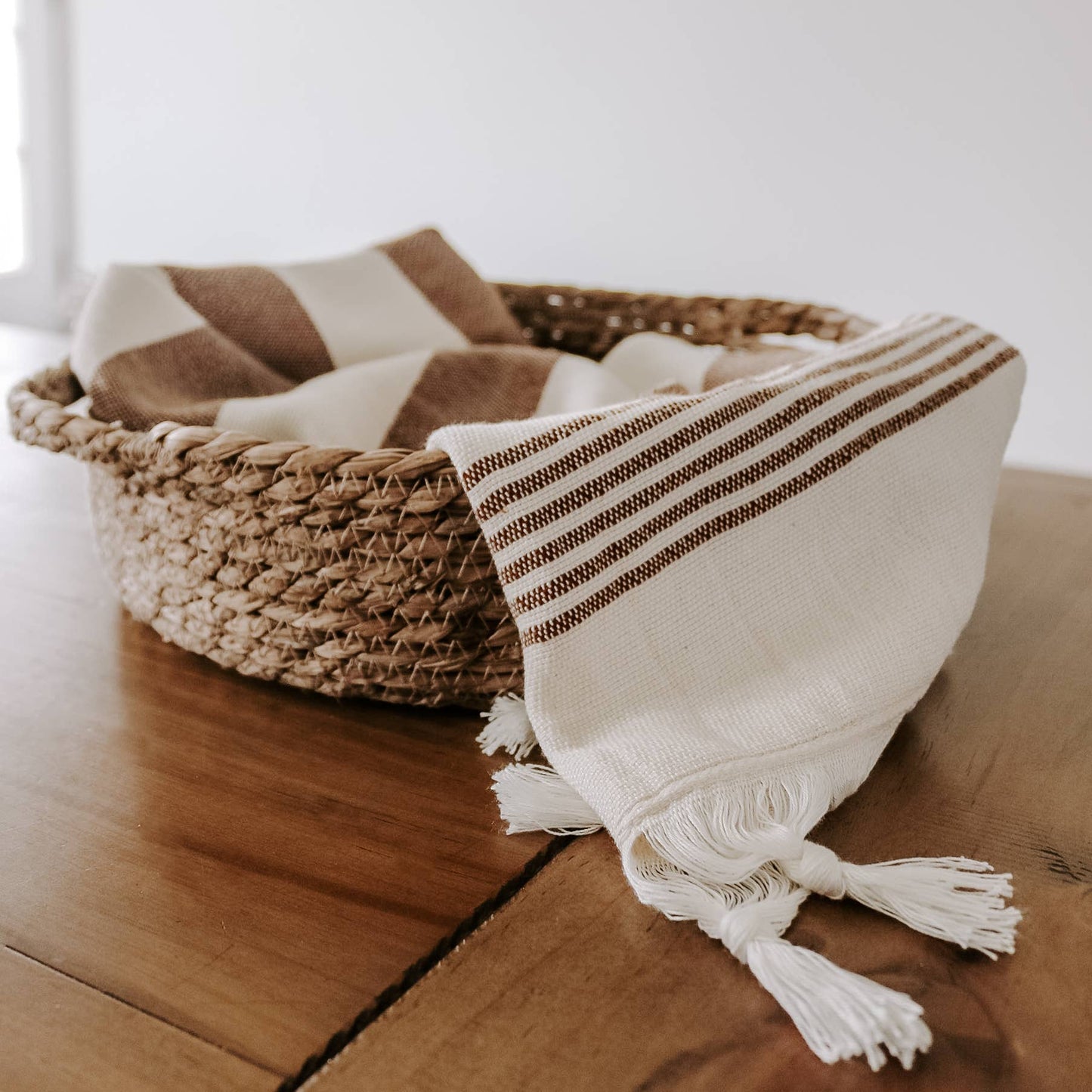 Turkish Cotton Hand Towel, Neutral - Home Decor & Gifts