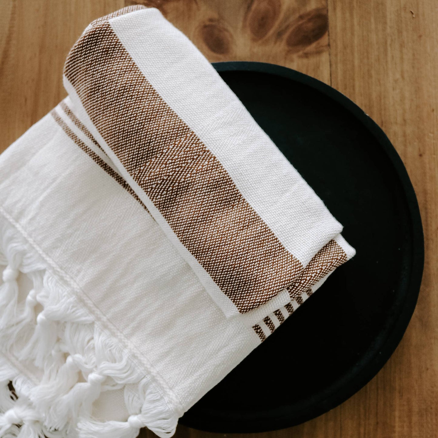 Turkish Cotton Hand Towel, Neutral - Home Decor & Gifts