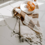 Turkish Cotton Hand Towel, Neutral