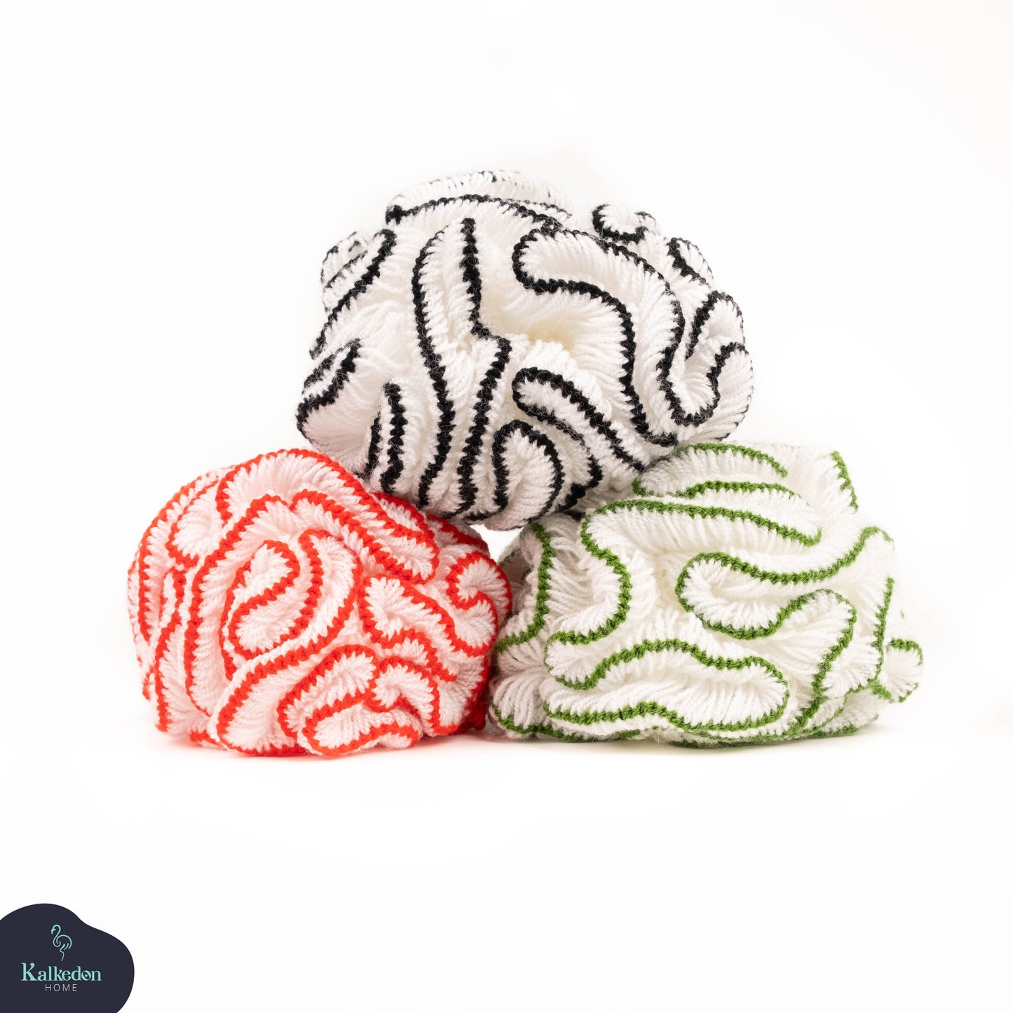 Organic Cotton Shower Pouf | Exfoliating Body Loofah